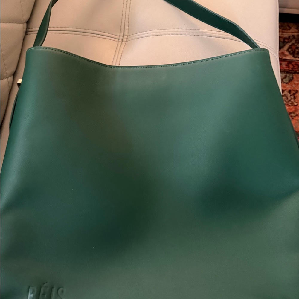 BEIS Forest Green Tote Bag - Picture 2 of 5